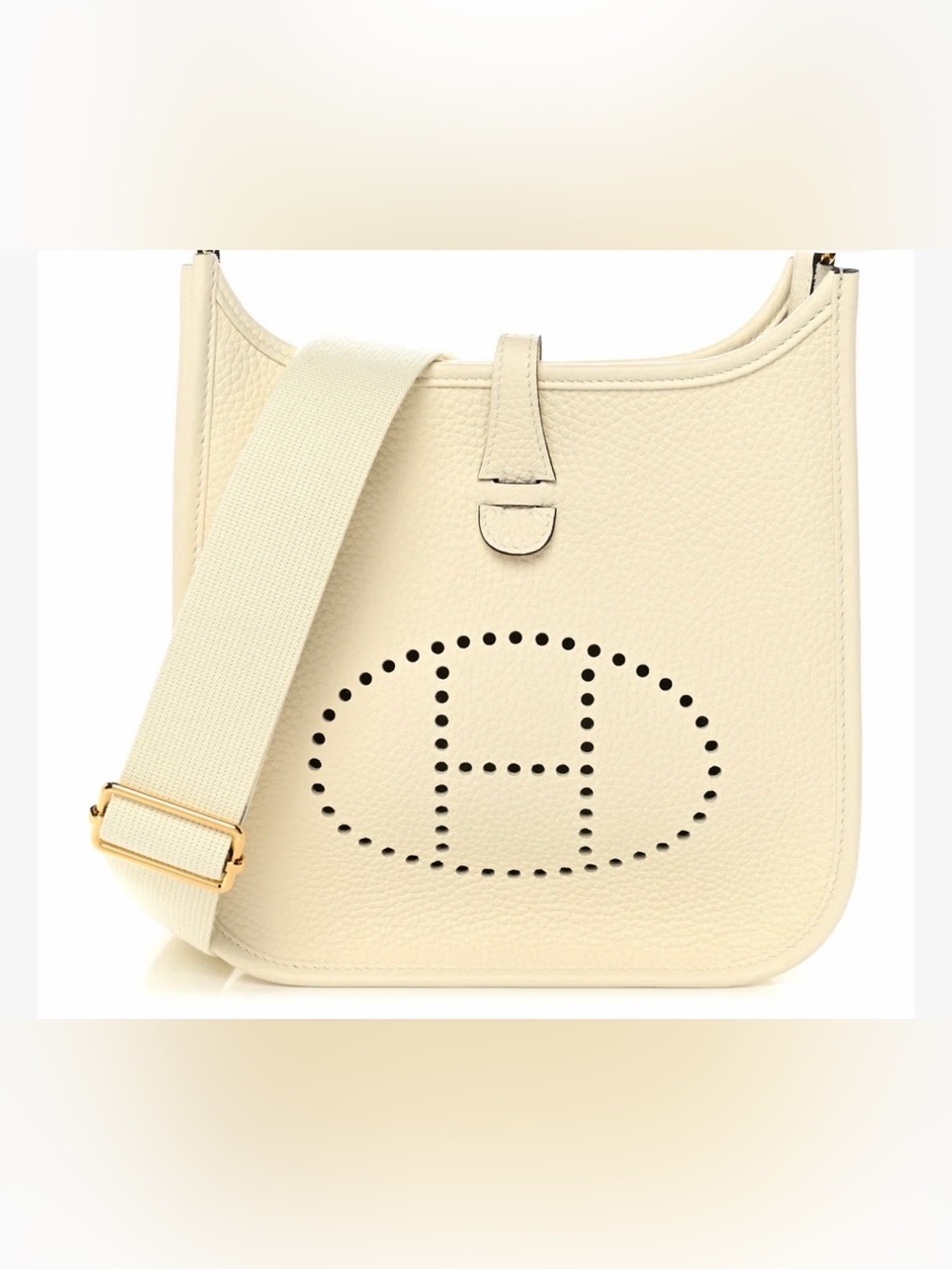 Taurillon Clemence Evelyne 23 Poche lll Cream